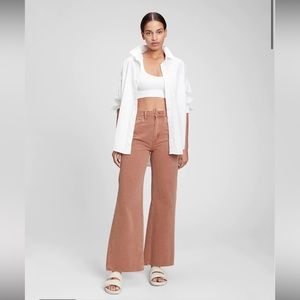 GAP High Rise Wide-Leg Jeans